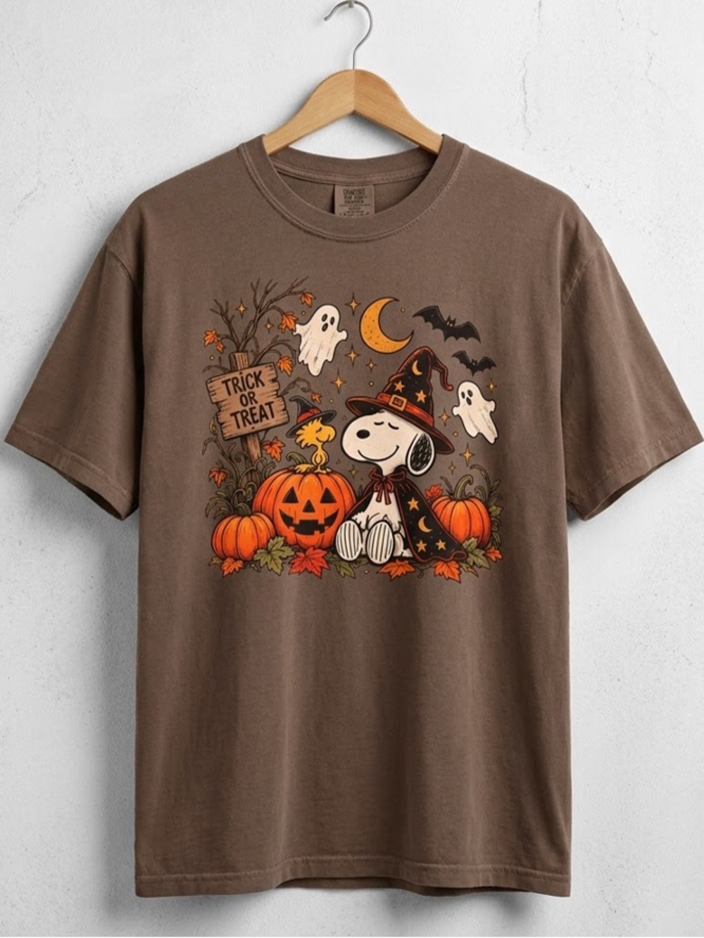 Halloween Snoopy & Pumpkins Tee